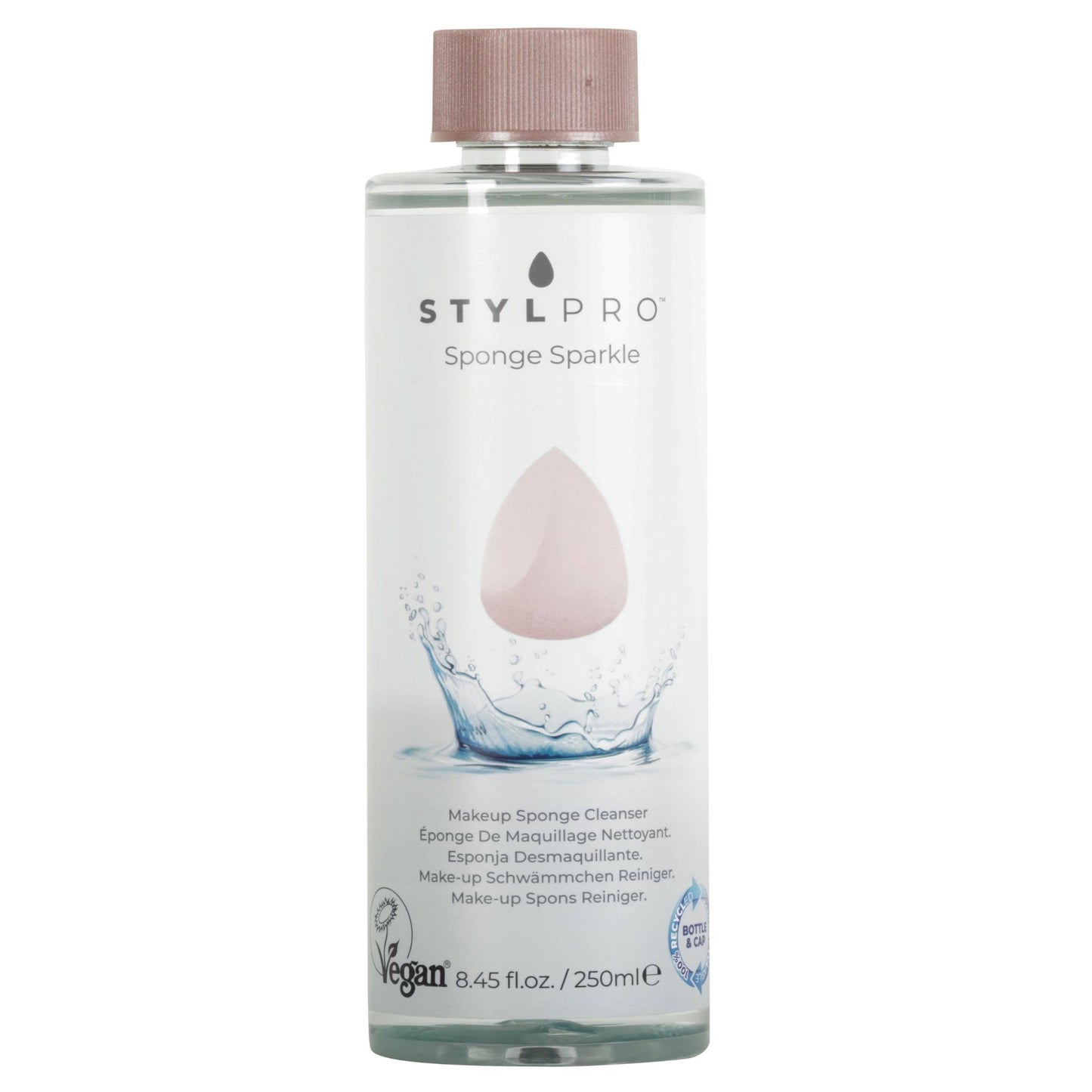 STYLPRO Vegan Sponge Sparkle Cleanser - 250ml